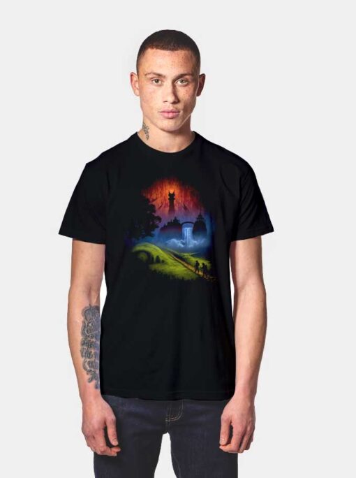 Over The Hill Mordor T Shirt