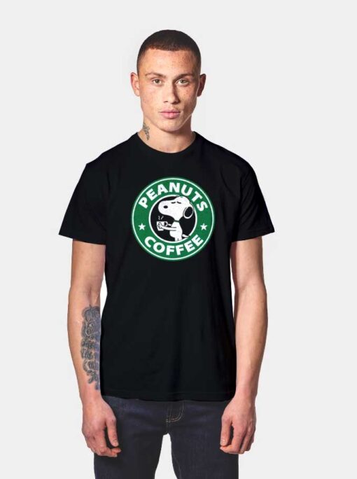 Peanuts Snoopy Coffee T Shirt