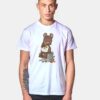 Pizza Bear Maniac T Shirt