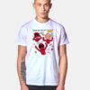 Reverse Costume Deadpool T Shirt