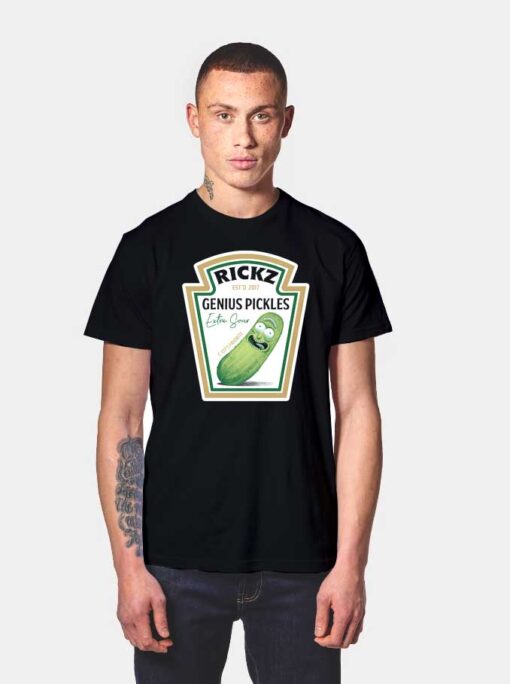 Rickz Genius Pickles T Shirt