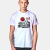 Screaming Red Sun T Shirt