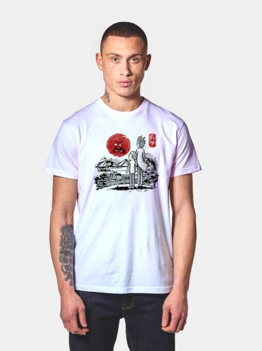 Screaming Red Sun T Shirt