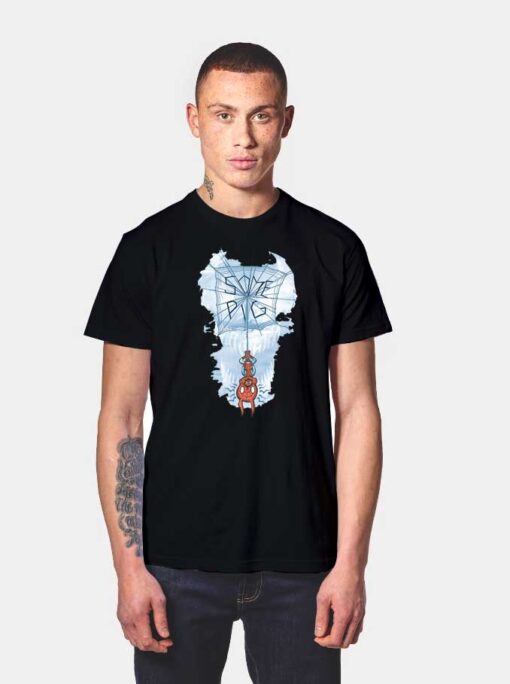 Some Pig Spiderman T Shirt