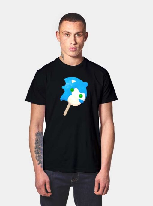 Sonic Popsicle Ice Cream T Shirt