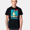 Sonic Speed Poster T Shirt