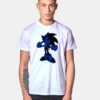 Sonic The Hedgehog Black And Blue T Shirt