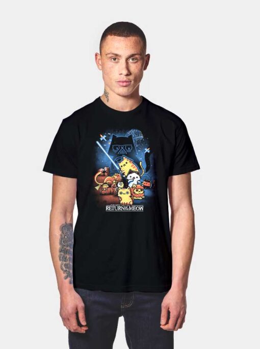 Star Wars Return Of The Meow T Shirt