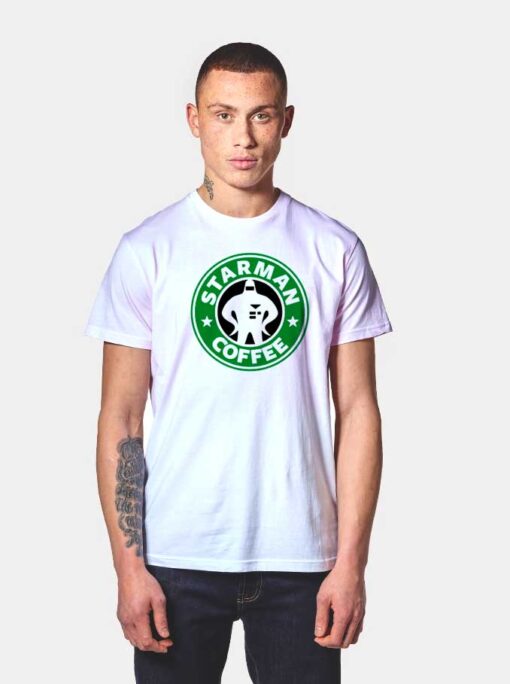 Starman Coffee Starbucks T Shirt