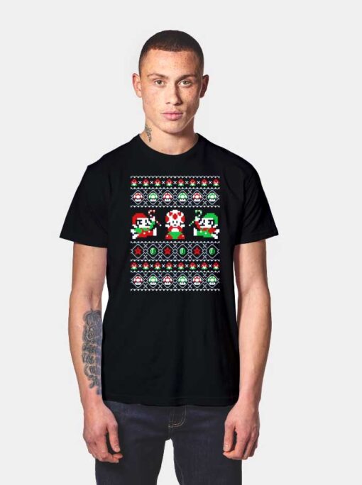 Super Christmas Bros T Shirt