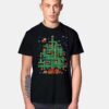 Super Mario Christmas Tree T Shirt