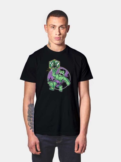 Super Smash Green Hulk T Shirt