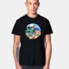 Surfing Pizza Ninja T Shirt