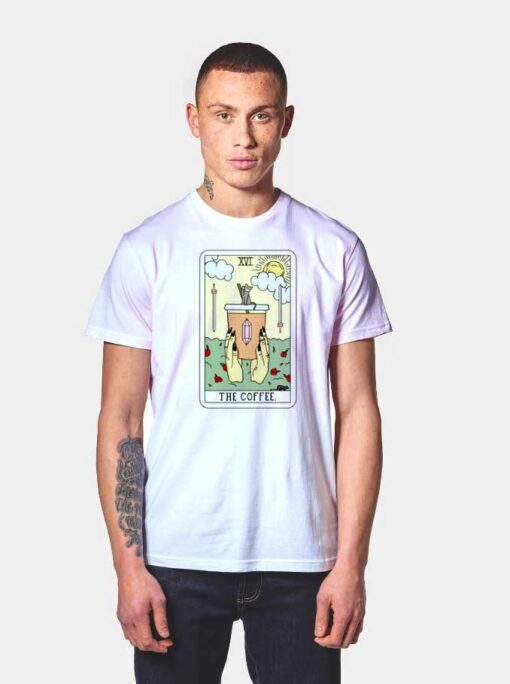 The Coffee Tarot Card T Shirt