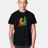 The Struggle Christmas T-Rex T Shirt