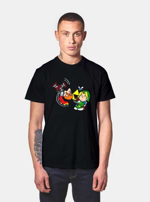 The Triforce Gag Zelda T Shirt