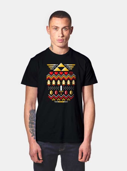 Triforce Holiday Zelda Christmas T Shirt