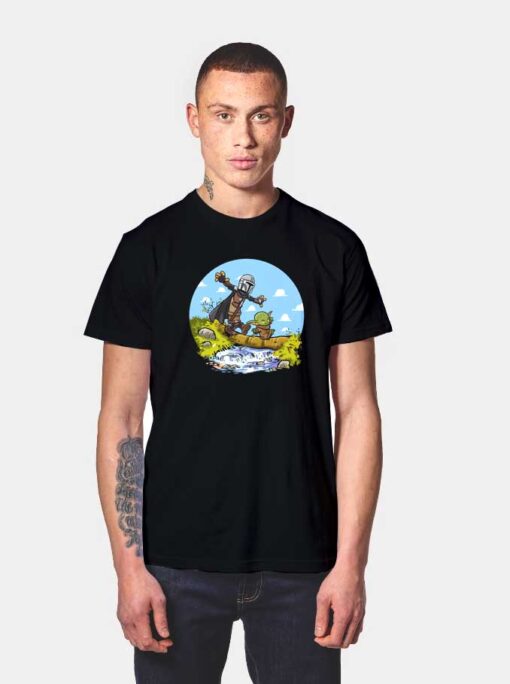 Walking Baby and Mercenary T Shirt