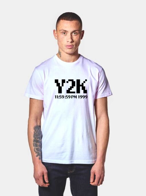 Y2K Millenium Quote T Shirt