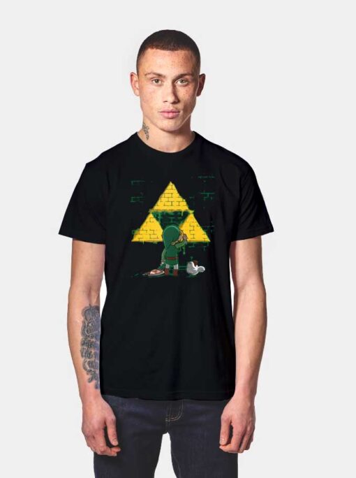 Zelda Tri-Force Graffiti T Shirt