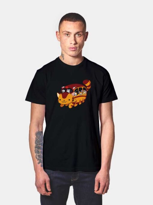 All Board On Cat T Shirt