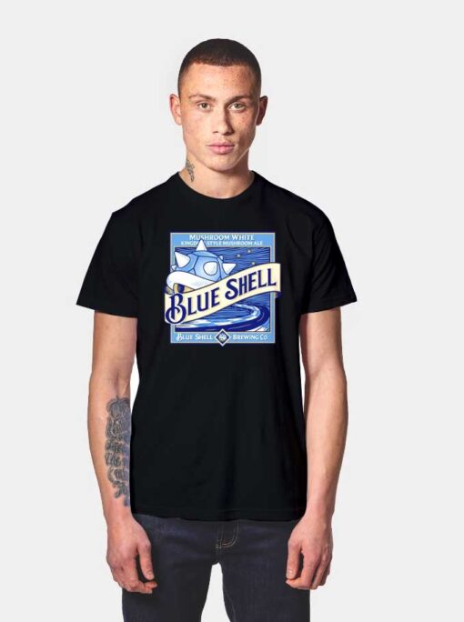 Blue Shell Beer T Shirt