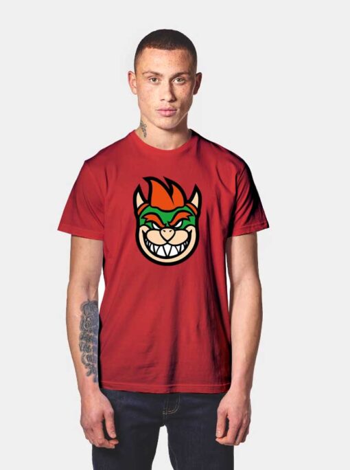 Bowsette Spitfire Face T Shirt