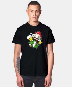 Chibi Mario Invaders T Shirt