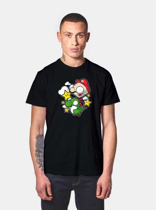 Chibi Mario Invaders T Shirt