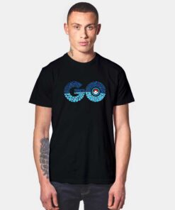 Go Pokemon Typography T Shirt