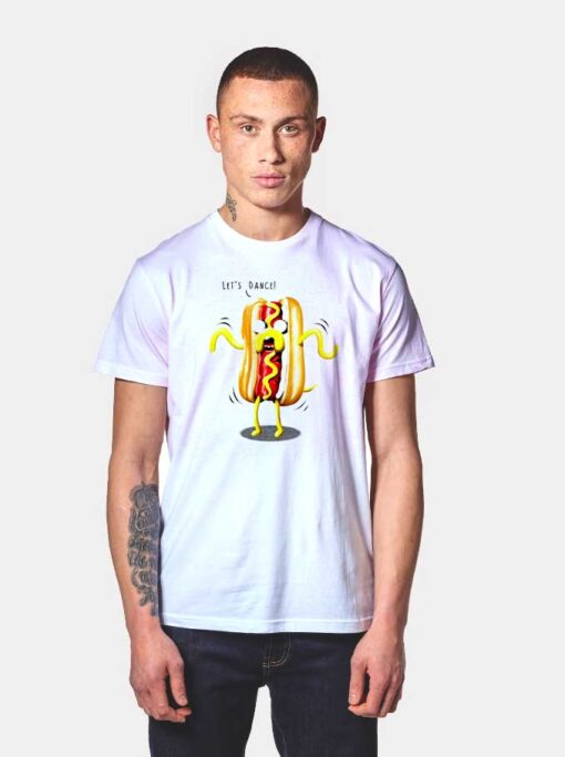 Hotdog Let's Dance T Shirt