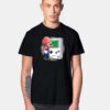 Mario Through Console T Shirt