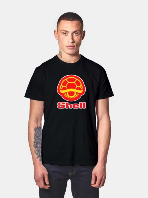 Mario Turtle Shell T Shirt