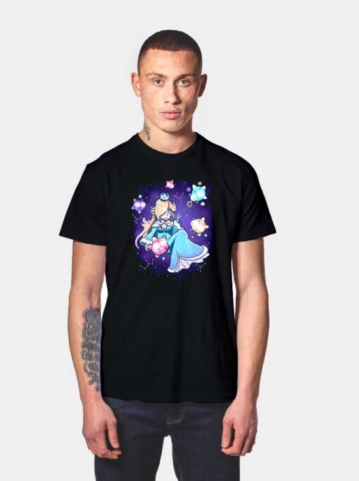 Peach Cosmic Princess T Shirt