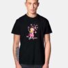 Peach Starry Rain T Shirt