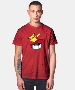 Pikachu In The Box T Shirt