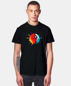 Pokeball Sun And Moon T Shirt