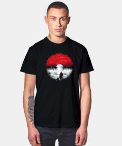 Pokeball Sunset Scenery T Shirt