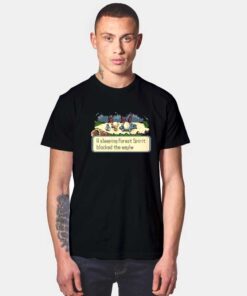 Sleeping Forest Spirit T Shirt