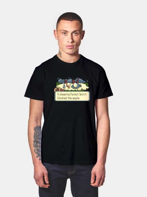 Sleeping Forest Spirit T Shirt