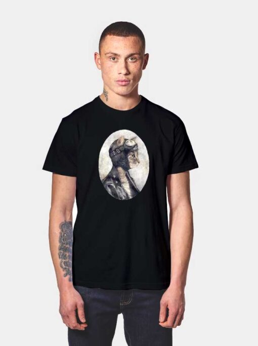 The First Cat Pilot T Shirt