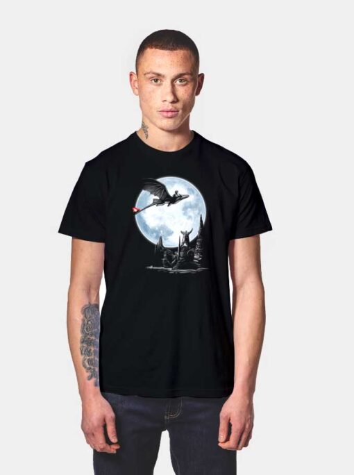 The Night Fury Flying Train T Shirt