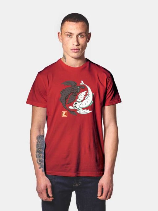 The Yin Yang Dragons T Shirt