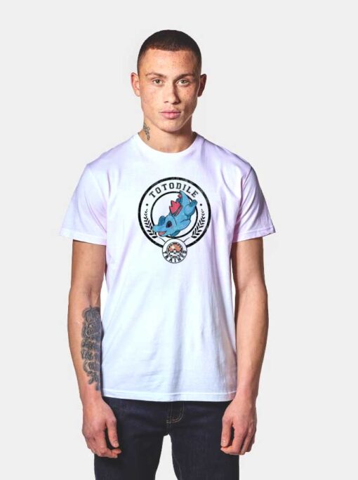 Totodile Trained Badge T Shirt