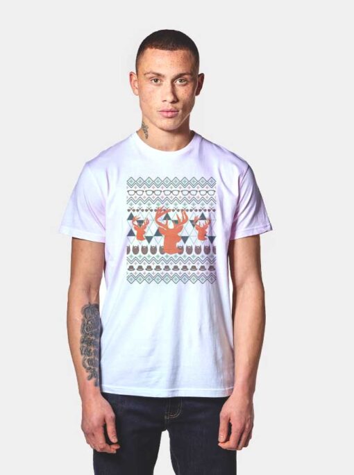 Ugly Hipster Sweater T Shirt