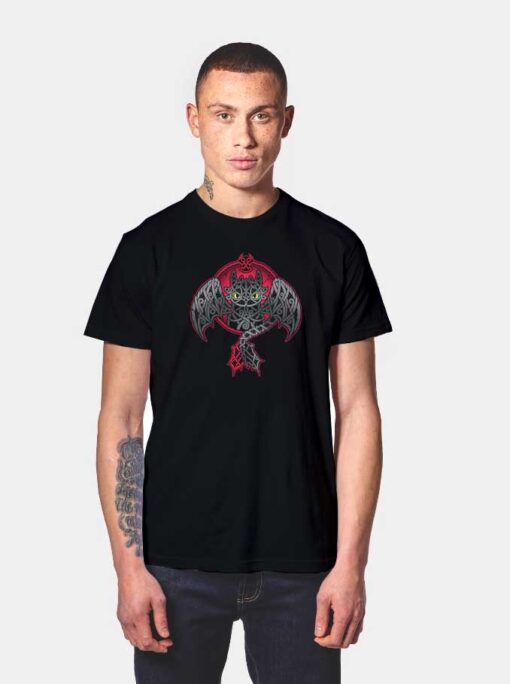 Viking Night Fury Dragon T Shirt