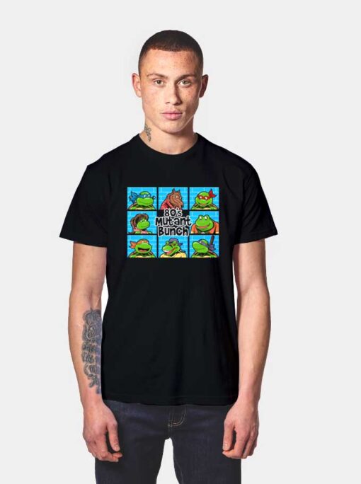 80's Ninja Mutant Bunch T Shirt