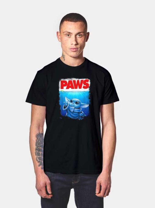 Baby Yoda Paws T Shirt