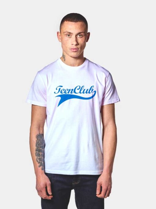 Blue Teen Club Logo T Shirt