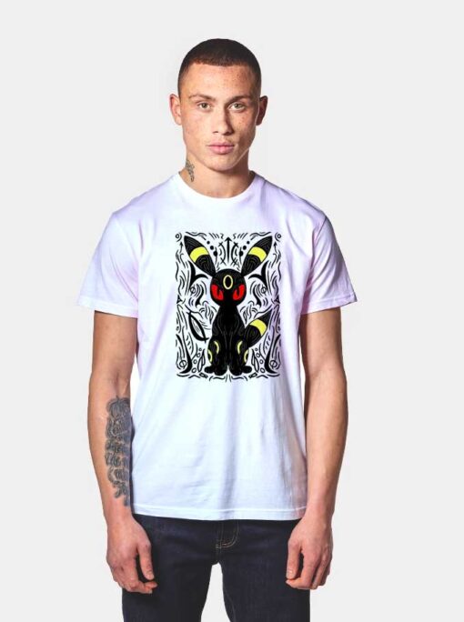 Dark Moonlight Cat T Shirt